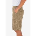 thumbnail image 3 of Boulder Creek By Kingsize Men's Big & Tall  12" Side Elastic Denim Cargo Shorts, 3 of 6