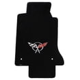 thumbnail image 2 of Lloyd Mats 620016 Corvette 1997-2004 2 Piece Black Velourtex C5 Logo Mat, 2 of 11