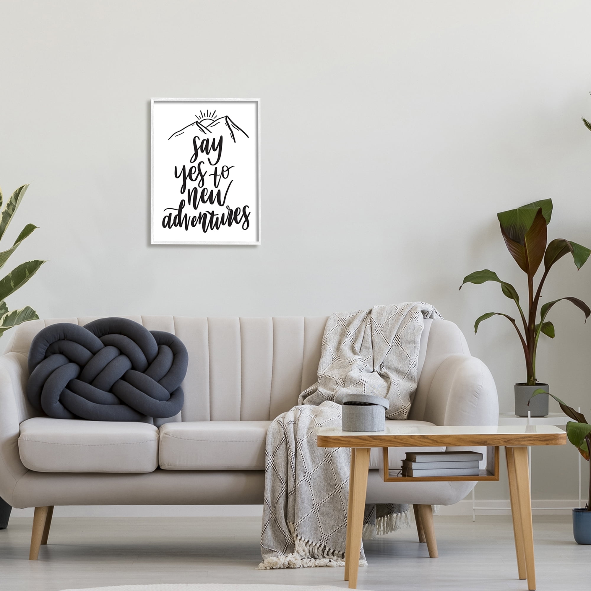 Stupell Industries New Adventures Assertive Exploration Motivational Phrase,16 x 20, Design by Hey Bre! Creative Studio