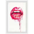 thumbnail image 2 of "Bold Lips" Framed Painting Art Print, 2 of 6