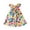 Multicolor, variant on Odeerbi Girls Dresses Baby Girl Clothes Kids Cute Fruit Print Colorful Sleeveless Princess Dress