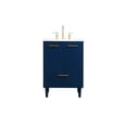 thumbnail image 3 of 24 inch bathroom vanity in Blue, 3 of 8