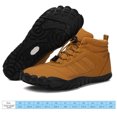 thumbnail image 2 of Zapatos deportivos cálidos con forro de piel botas de nieve para mujeres y hombres para caminar senderismo invierno, 2 of 9