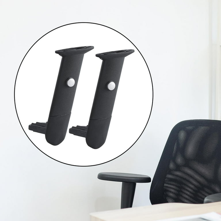 2-Pack Adjustable Chair Armrests - Height & Distance Adjustable For Office & Gaming Chairs