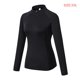 thumbnail image 5 of Sonducket Ropa interior térmica de poliéster para mujer, abrigo portátil de manga larga de secado rápido, ropa atlética de Yoga, abrigo es Prendas para la parte del cuerpo Negro XXL, 5 of 6
