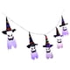 thumbnail image 1 of Sombrero Luces de Cadena Lámpara Brillante Árboles de Halloween Decoración Colgante 2 Modos, 1 of 8