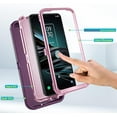 thumbnail image 4 of Phone Case for Samsung Galaxy A02 Cell Cover Hybrid Rugged Shockproof Hard Protective Drop Proof Full Body, 4 of 5