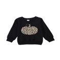 thumbnail image 1 of POINTERTECK Halloween Léopard Citrouille Parent-Enfant Pull Famille Correspondant à Manches Longues Sweat à Capuche, 1 of 9