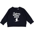 thumbnail image 2 of Inktastic Future Skier Childs Skiing Baby Sweatshirt, 2 of 4