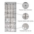 thumbnail image 5 of Hanging Organizer A-Grey&Clear 2 Pack Extra Large Over Door Shoe Storage, 5 of 6