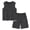 Black Set for Men, variant on Men's Pants Suit Set Solid Pattern Versatile Design For Multiple Occasions High Quality Material For Lasting Wear Black XL