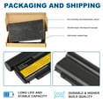 thumbnail image 3 of 45N1144 Battery for Lenovo ThinkPad T440P T540P W540 W541 L440 L540 Replace Part Number 45N1145 45N1152 45N1153 45N1150 45N1151 0C52864 0C52863 11.1V 100Wh 9Cell, 3 of 12