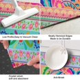 thumbnail image 3 of Colorful Pioneer Flower Pattern Kitchen Rug Mat,Kitchen Runner Rugs Non Skid Washable,Decorative Kitchen Floor Mats for Kitchen,Sink,Laundry,17"X47", 3 of 5