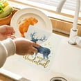 thumbnail image 4 of 2PCS Vintage Christmas Winter Kitchen Towels Random Pattern Blind Box Dish Towels Lucky Hand Towels Deer Rabbit Bunny Candy Dishcloths, Test Your Luck, 16"x24", 4 of 6