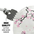 thumbnail image 4 of Cherry Blossom Tree Pink Japanese Acrylic Christmas Tree Holiday Ornament, 4 of 7