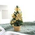 thumbnail image 6 of Japceit Mini Christmas Tree Set, Desktop Artificial Tree with Wreath Decor, Small Holiday Display for Indoor Home, Office, Tabletop Seasonal Decoration, 6 of 6