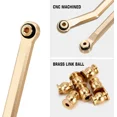thumbnail image 5 of High Clearance Brass Links Set for SCX24 Gladiator Dodge Power Wagon 1/24 RC Cra, 5 of 5