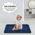 thumbnail image 4 of PROCIPE Dog Bed Crate Mat Cozy Pet Beds For Large Dogs Sleeping Blue 47inch Kennel Pad, 4 of 8