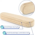 thumbnail image 2 of 2 Pack Beechwood Tailors Clappers, Professional Sewing Tool for Flattening Fabrics and Point Pressing(12Inch&7Inch), 2 of 5