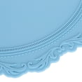 thumbnail image 2 of Nordic Style Silicone Placemat Embossed Insulation Thickened Round Silicone Mat for Home KitchenLight Blue, 2 of 8