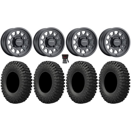 Method 414 15 Wheels Black +38mm 33 MotoCrusher Tires Polaris RZR XP 1000 / PRO XP / Ranger XP 900/1000 Method 414 15 Wheels Black +38mm 33 MotoCrusher Tires Polaris RZR XP 1000 / PRO XP / Ranger XP 900/1000