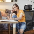 thumbnail image 2 of Giantex Ergonomic Home Office Chair, High Back Desk Chairs w/Adjustable Headrest, Breathable Mesh Soft Computer Chair for Gaming, 2 of 8