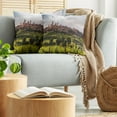 thumbnail image 5 of Ambesonne Antique Throw Pillow Cover 2 Pack, Medieval City in Italy, 20", Green Coral Dust, 5 of 5
