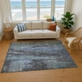 thumbnail image 7 of Addison Rugs Mayfield Premium Machine Washable Transitional Abstract Blue Rectangle Rug, 8' x 10', 7 of 7
