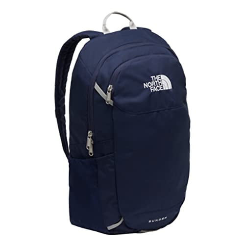 Blue and grey north face backpack online