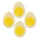 thumbnail image 4 of ColoMX 4 Uds. De huevos cocidos simulados, comida de imitación, alimentos de juguete, comida para el desayuno, modelo de huevo cocido Artificial, 4 of 7