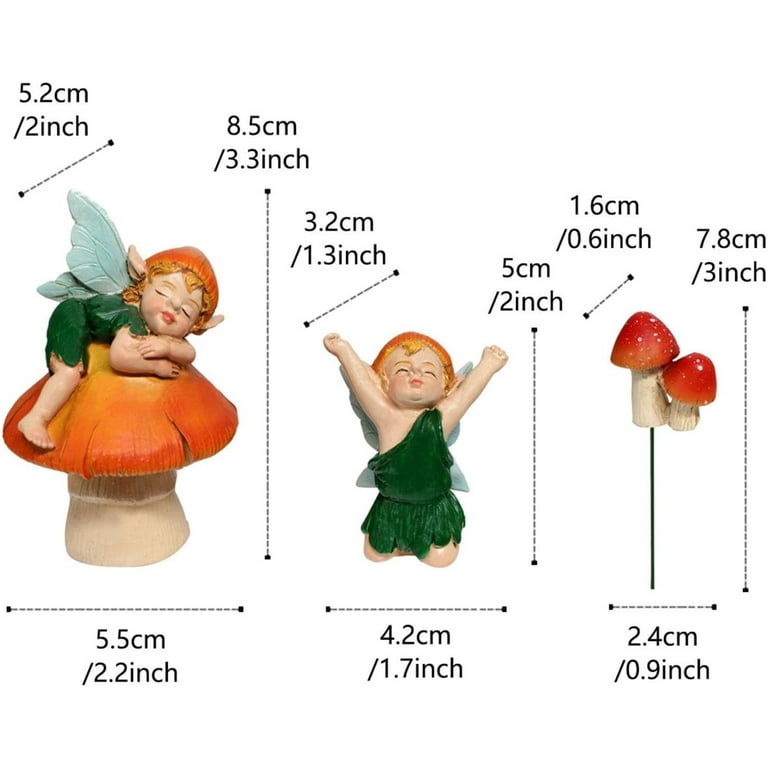 5 Mini Clay Flower Pots Fairy Garden Accessory Landscape Decor Dollhouse Supply 5 Mini Clay Flower Pots Fairy Garden Accessory Landscape Decor Dollhouse Supply