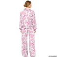 thumbnail image 2 of Glofpot Womens Casual Tracksuit, Turtleneck Sweatshirt & Wide Leg Pants Women Two Piece Set, Plus Size Sweat Shirt & High Waist Pants, Drawstring Jogging Set, for Casual Daily Travel, Pink Cow Bow, 2 of 8