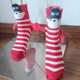 thumbnail image 3 of 2 Pair Holding Hands Socks Christmas Socks Funny Magnetic Suction 3D Doll Couple Socks Unisex Couple Socks, 3 of 9