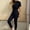 Navy, variant on Jumpsuits For Women 2026 Formal Short Sleeve Loose Wide Leg One Piece Jumpsuits Baggy Overalls Date Night Beach Womens Summer Rompers XXL