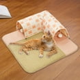 thumbnail image 6 of perfeclan Cat Bed Easy to Carry L Molding Easy Clean Playing Multifunction Cooling Mat 70x70x20cm, 6 of 9