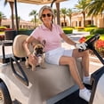 thumbnail image 3 of Golf Cart Seat Covers for 2 Seater,Brown Ombre Microfiber Cart Seat Towel Blanket,Modern Abstract Art Farmhouse Gradient Absorbent Breathable Non Slip Bench Seats Protector for Golf Course 51"x31", 3 of 9
