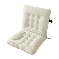 All-Weather Outdoor Chair Cushions Set - Water-Resistant Seat & Back Cushions with Non- Design - Patio, Garden, Dining Room & Office Chair Pillows