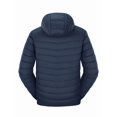 thumbnail image 7 of GEO-THERM Mens Lightweight Puffer Jacket with Hood Warm Quilted Winter Jacket Casual Thermal Insulated Coat for Ski Travel, 7 of 7