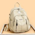 thumbnail image 2 of PRIYAL Solid Color Simple Trendy Versatile Women's Backpack, Large Capacity for Outings, Commuting, Shopping, Travel, and Casual Use, 2 of 13