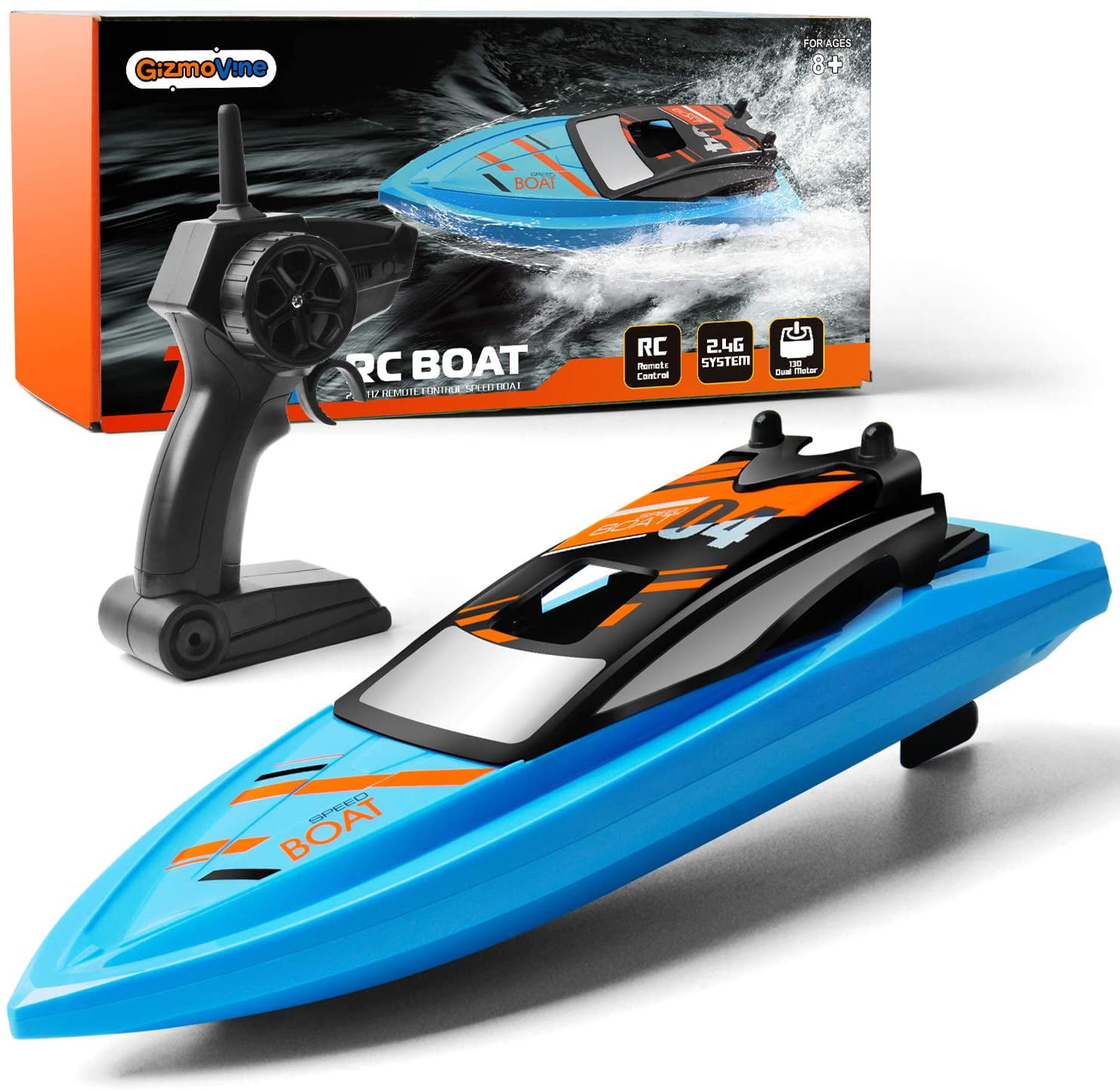 Details about   Radio Remote Control RC Racing Boat High Speed Outdoor Toys For Pool Lake  U 