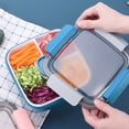 thumbnail image 5 of LYCAQL Adult Bento Lunch Box - 2 Layers Stackable Bento Lunch Box for Adults Large All-in-One Bento Box Leak-Proof Lunch boxes Ideal for Dining Out Work, 5 of 5