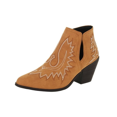 

KBKYBUYZ Embroidered Retro Women s Boots Ankle Boots Fashion Women s Ankle Boots