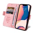 thumbnail image 2 of Allytech Leather Wallet Case for iPhone 14 Plus with Card Slots Holders Kickstand Magnetic Closure Detachable Handstrap Lanyard Shockproof Purse Case For iPhone 14 Plus,Pink, 2 of 7