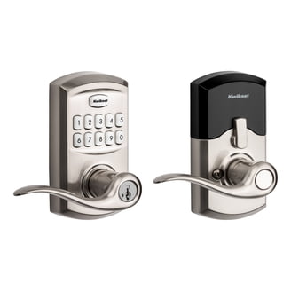 Kwikset Dakota Single Cylinder Handleset with Polo Knob featuring