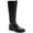 Black, variant on GIANI BERNINI Womens Black Buckle Accent Barnibee Round Toe Block Heel Zip-Up Riding Boot 5.5 M