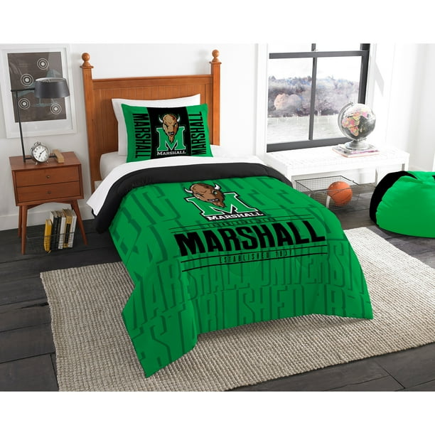 NCAA Marshall Thundering Herd "Modern Take" Bedding Comforter Set