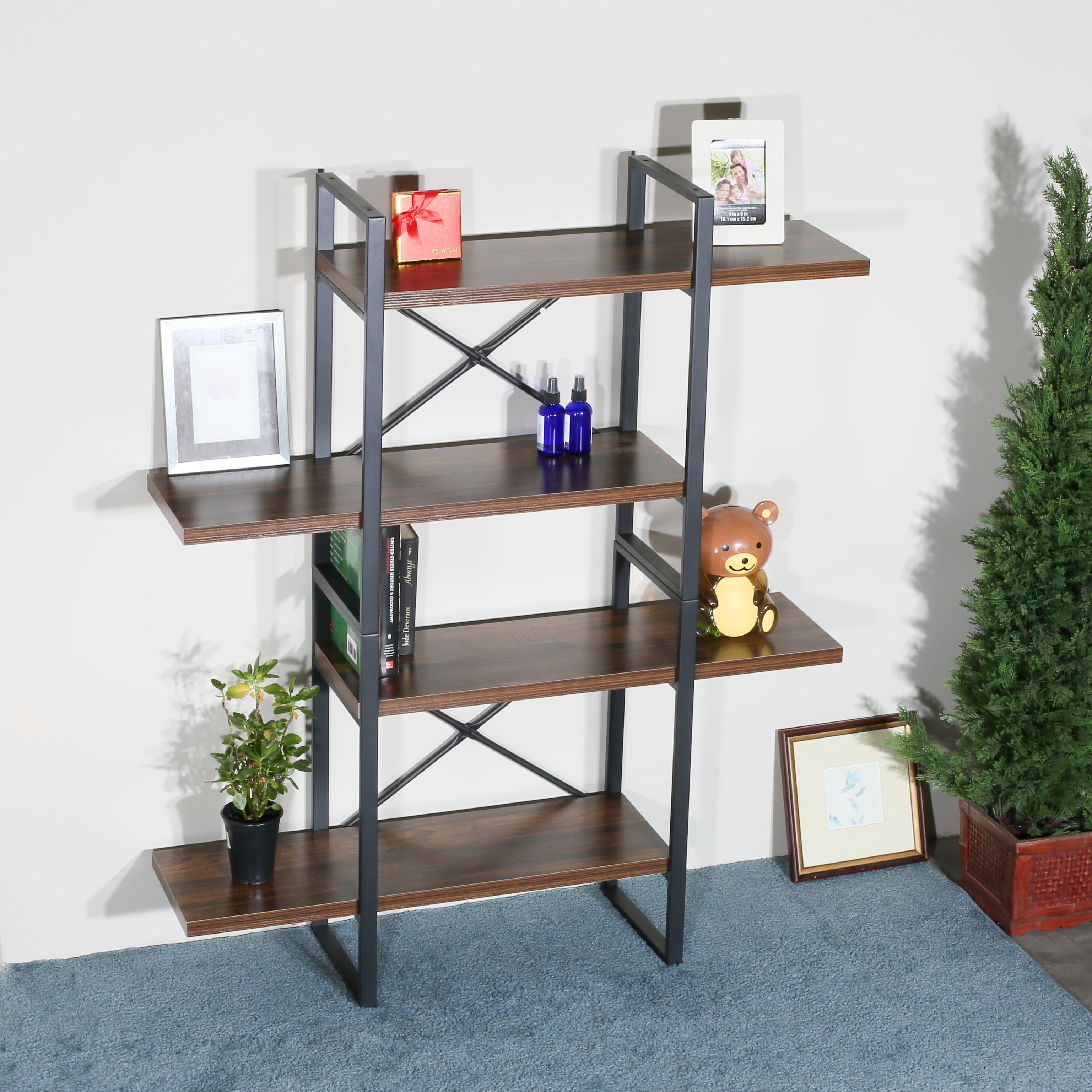 Furinno, Turn-S-Tube No Tools 3-Tier TV Stand, SKU: LYTC409