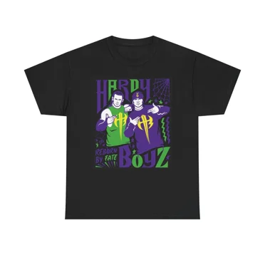 Hardy Boyz Graphic T Shirt Vintage Wrestling Retro 90s Unisex Heavy Cotton Tee