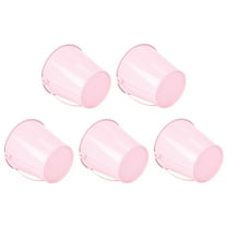 GOOHOCHY 5Pcs Pink Tinplate Decorative Bucket for Baby Shower Small Tin Bucket