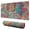 Pioneer Flower Floral-2, variant on Long Mouse Pads for Desk,Pioneer Flower Floral Print Pattern Desk Mats on Top Of Desks, Desk Mouse Pad Extra Large with 3mm Non-Slip Base and Stitched Edge for Gaming,Office,Work,Home 31.5"x11.8"